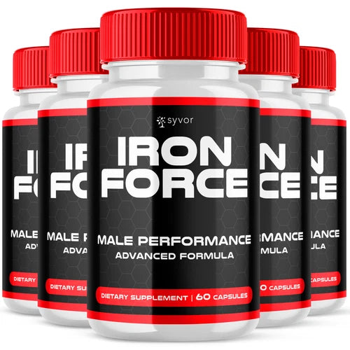 Iron Force Advanced Supplement for Men with Natural Ingredients 300 Capsules