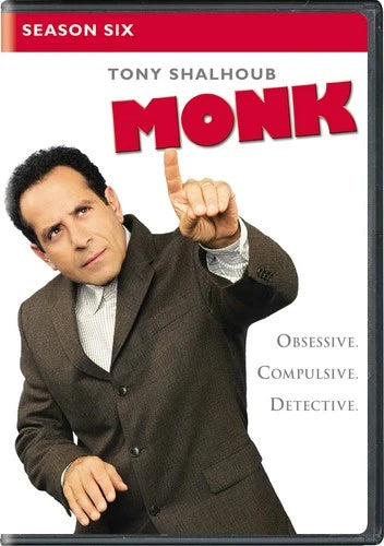 Monk Season 6 DVD Tony Shalhoub