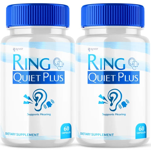 Ring Quiet Plus Advanced Ear Health Support & Tinnitus Relief 120 Capsules