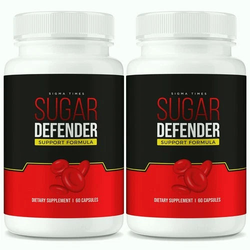 (2 Pack) Sugar Defender Pills to Support Healthy Blood Levels