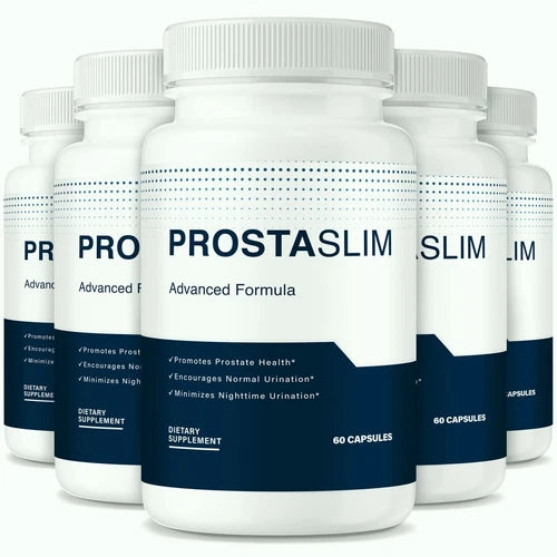 (5 Pack) Prostaslim Pills for Men, Prosta Slim Supports Male Prostate Health