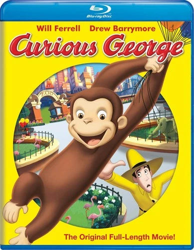 Curious George Blu-ray Will Ferrell