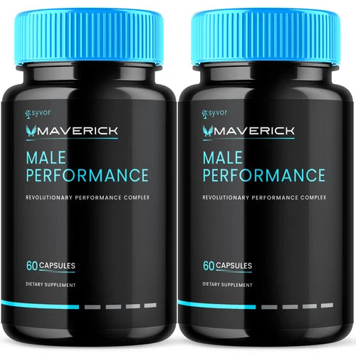 Maverick Male Support Vitamin Maximum Strength Supplement for Men 120 Capsules