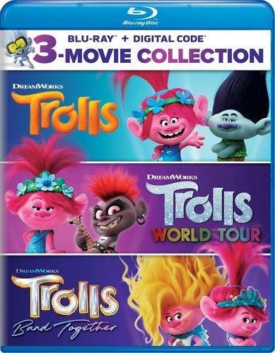 Trolls 3-movie Collection Blu-ray