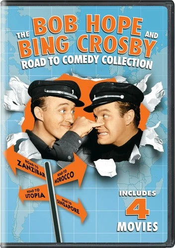 The Bob Hope and Bing Crosby Road to Comedy Collection DVD Hillary Brooke