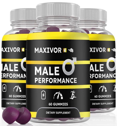(3 Pack) Maxivor Gummies - Advanced Powerful Male Enhancement Gummy