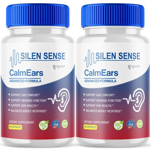 Silen Sense CalmEars Advanced Ear Health Support & Tinnitus Relief 120 Capsules