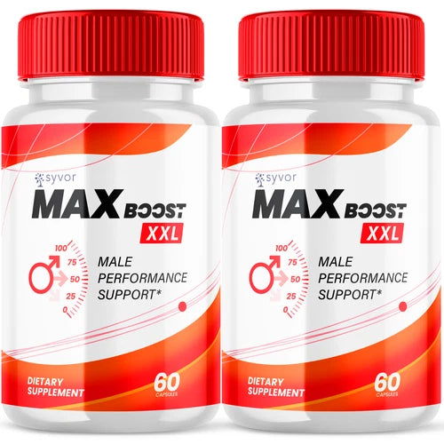 (2 Pack) Max Boost XXL for Men Advanced Formula Vitamin Supplement 120 Capsules