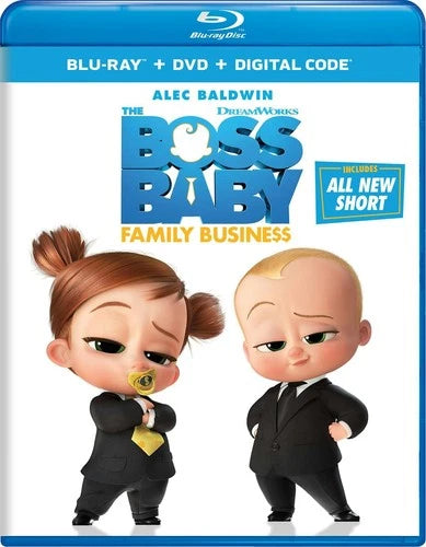 The Boss Baby Family Business Blu-ray Alec Baldwin