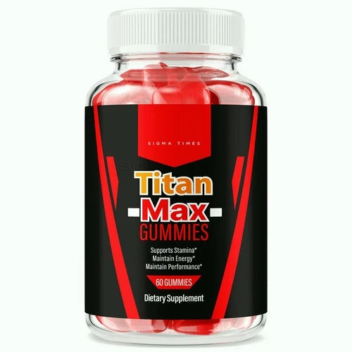 Titan Max for Men, TitanMax Testo Support Male Gummy 60ct