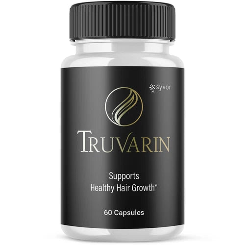 (1 Pack) Truvarin Pills Advanced Support for Healthy Hair Growth 60 Capsules