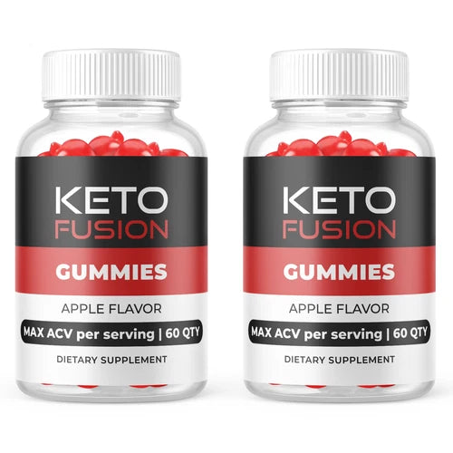 (2 Pack) Keto Fusion Gummies, Keto Fusion,  Keto ACV Gummies (120 Gummies)