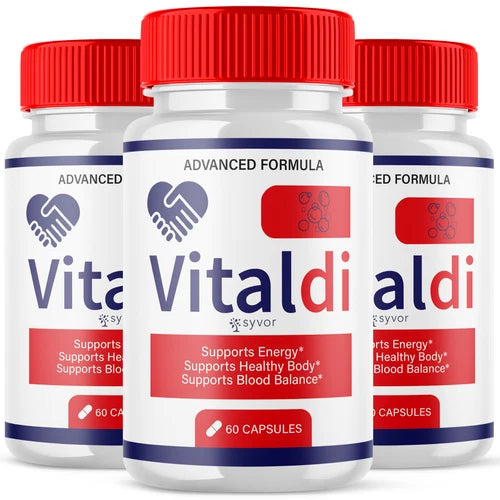(3 Pack) Vitaldi Blood Pills Advanced Support Glycogen Supplement 180 Capsules