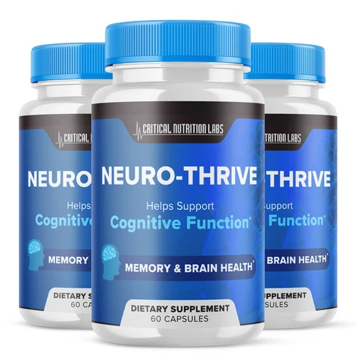(3 Pack) Nuero Thrive Pills, NueroThrive Brain Health Nootropic (Capsules))