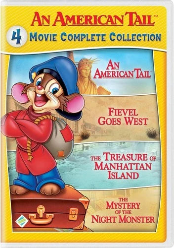 An American Tail 1-4 DVD Dom DeLuise
