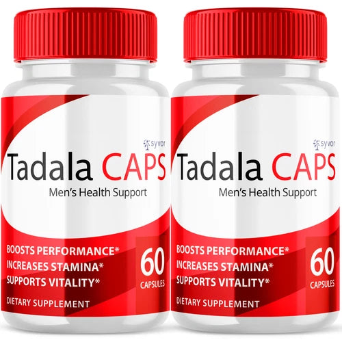 Tadala Advanced Pill for Men Max Strength Tadala Formula Supplement 120 Capsules
