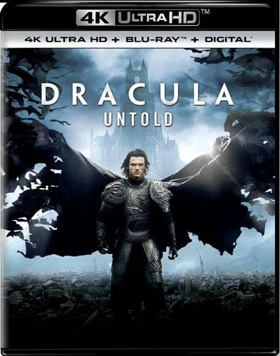 Dracula Untold 4K UHD Blu-ray Luke Evans NEW