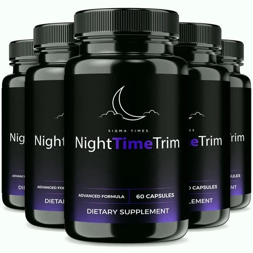(5 Pack) NightTime Trim Capsules - Premium Formula for Advanced Weight Loss