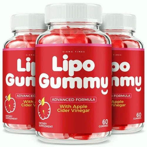 (3pk) Lipo Gummy for Weight Loss, LipoGummy Pink Salt Trick Inspired