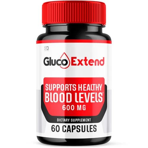 (1 Pack) Gluco Extend Pills, Blood Sugar Health Support Formula, 60 Capsules