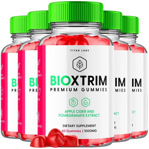 (5 Pack) Bio X Trim Keto, BioX Trim Keto ACV Weight loss Gummies (300 Gummies)