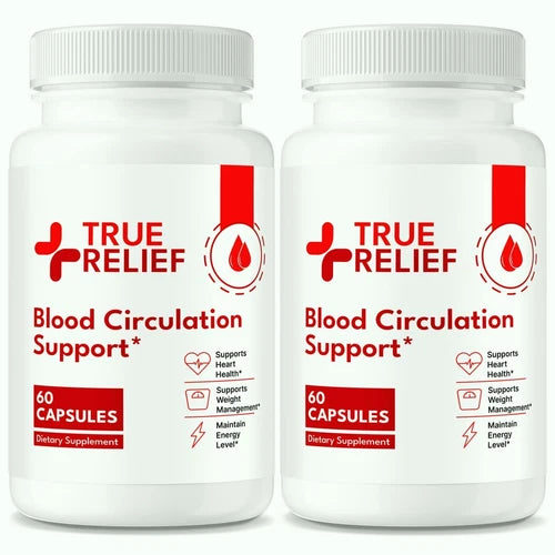 (2 Pack) True Relief Glycogen Support Capsules for Blood Circulation and Balance