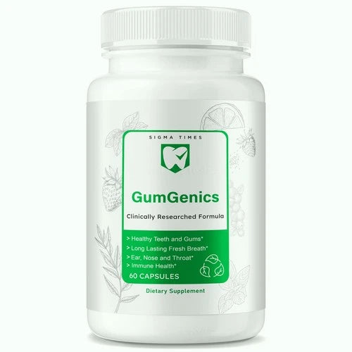 GumGenics Pills to Support Gum Health & Tooth Enamel Protection 60ct