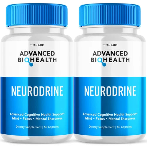 Neurodrine - Boost Cognitive Function and Mental Sharpness (2 Pack)
