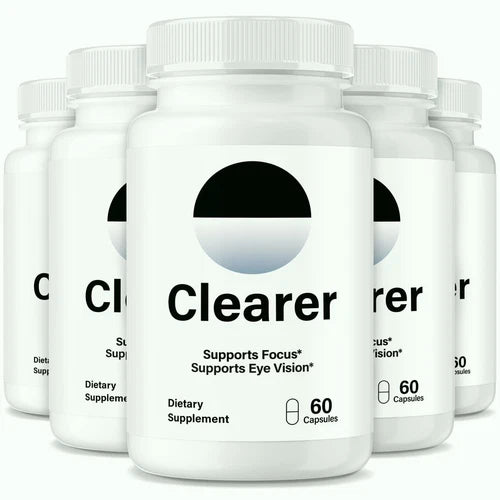 (5 Pack) Clearer Eye Health Pills, Advanced Formula for Vision Support