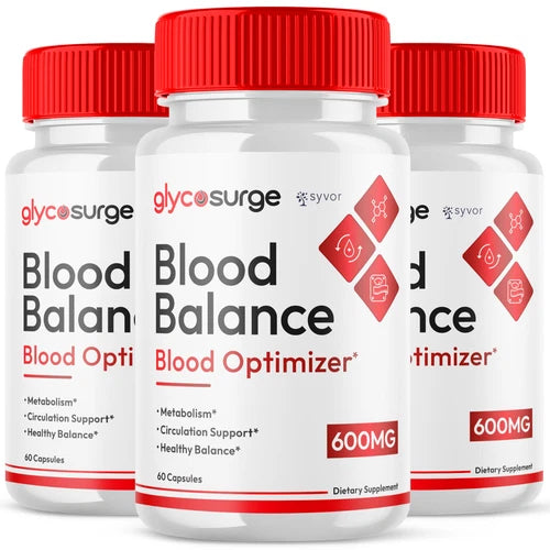 (3 Pack) GlycoSurge Blood Balance Advanced Support Glycogen Supplement 180 Caps