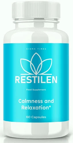 Restilen Stress & Relaxation Pills to Improve Overall Well-Being 60ct