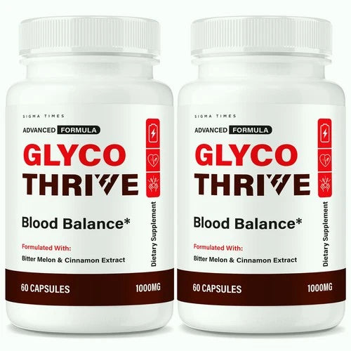 (2 Pack) Glyco Thrive Capsules, GlycoThrive Blood Support Supplement