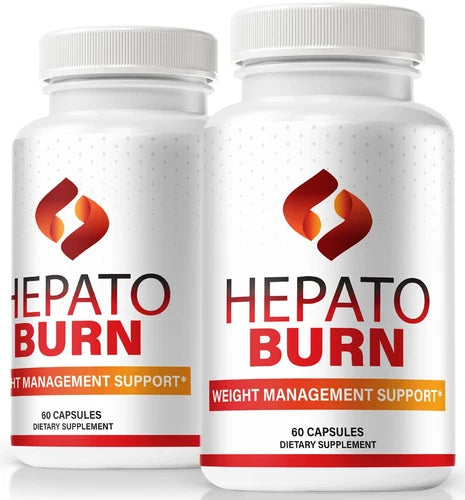 (2 Pack) HepatoBurn Pills To Support Weight Loss & Energy