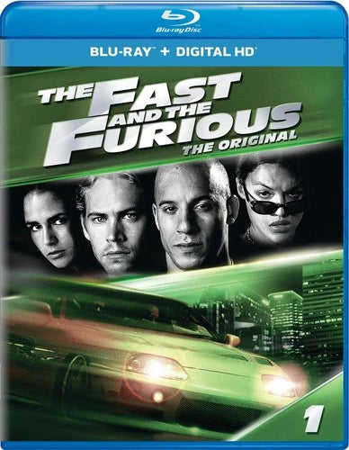 The Fast and the Furious Blu-ray Paul Walker
