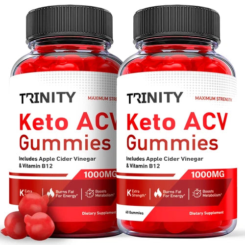 Trinity Keto Gummies - Trinity Keto ACV Gummys For Weight Loss ORIGINAL - 2 Pack