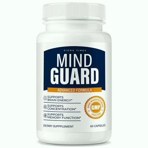 Mind Guard Brain Supplement - MindGuard Cognitive Support for Memory 60ct