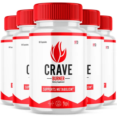 Crave Burner Advanced Weight Management Formula Supports Metabolism (5 Pack)