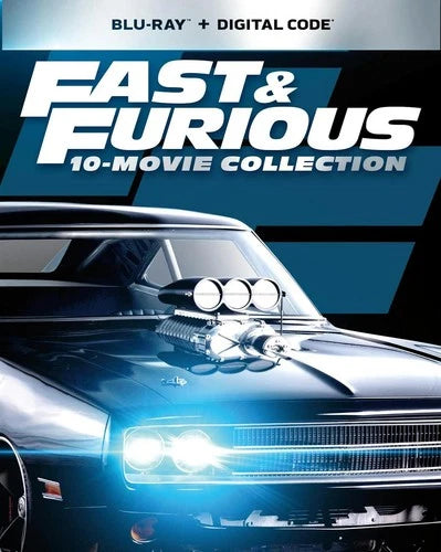 Fast & Furious 10-movie Collection Blu-ray Paul Walker
