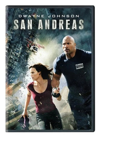 San Andreas DVD Dwayne Johnson