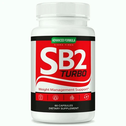 SB2 Turbo Capsules - Premium SB2Turbo for Healthy Weight Loss 60 ct