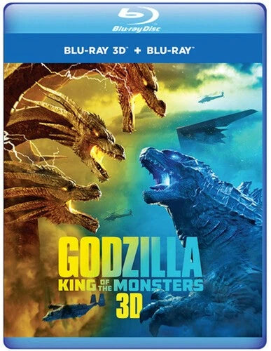 Godzilla King of the Monsters [3D Blu-ray + Blu-ray] Blu-ray