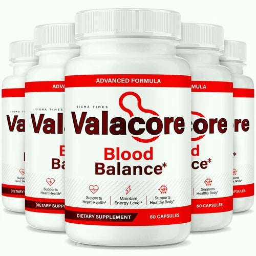 (5 Pack) Valacore Blood Support – Advanced Circulation Formula For Stable Levels