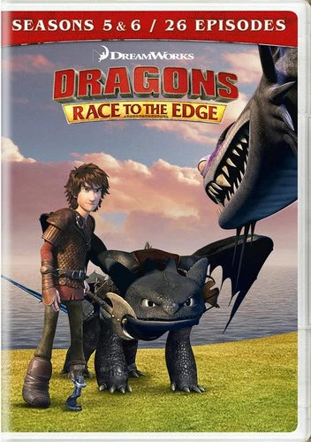 Dragons Race to the Edge - Seasons 5 & 6 DVD America Ferrera