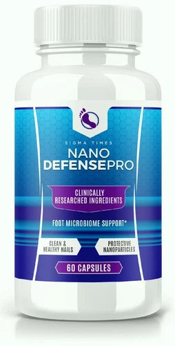 Nano DefensePro for Healthy Skin and Nails, Nail Fungus Support Supplement 60ct