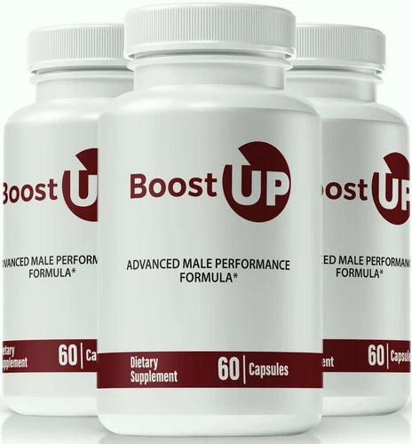 (3 Pack) BoostUp for Men, Boost Up Male Performance, Test Booster Capsules