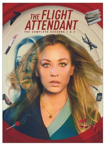 The Flight Attendant The Complete Seasons 1 & 2 DVD Kaley Cuoco