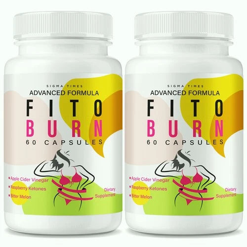 (2 Pack) Fito Burn Capsules - FitoBurn Fat-Burner Formula for Weight Loss