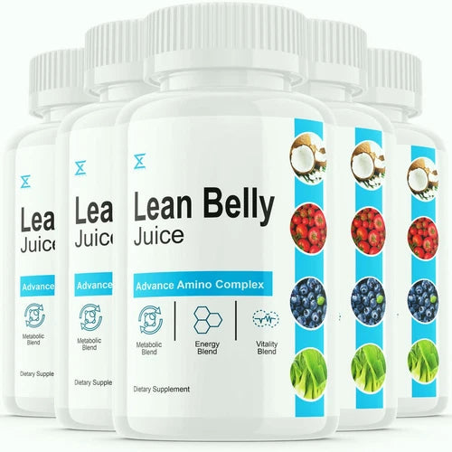 (5 Pack) ikaria Lean Belly Juice Weight Loss, Appetite Control Supplement pills