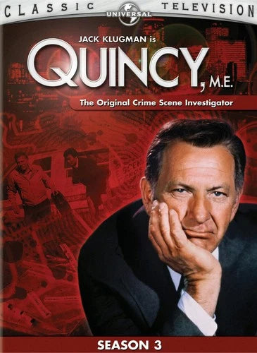 Quincy M.E Season 3 DVD Jack Klugman