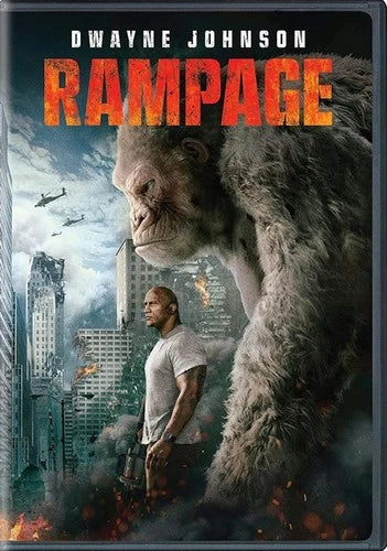 Rampage DVD Dwayne Johnson
